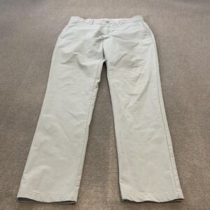 Macade Pants Mens 34 Gray Golf Slim Fit Stretch Nylon Spandex Performance